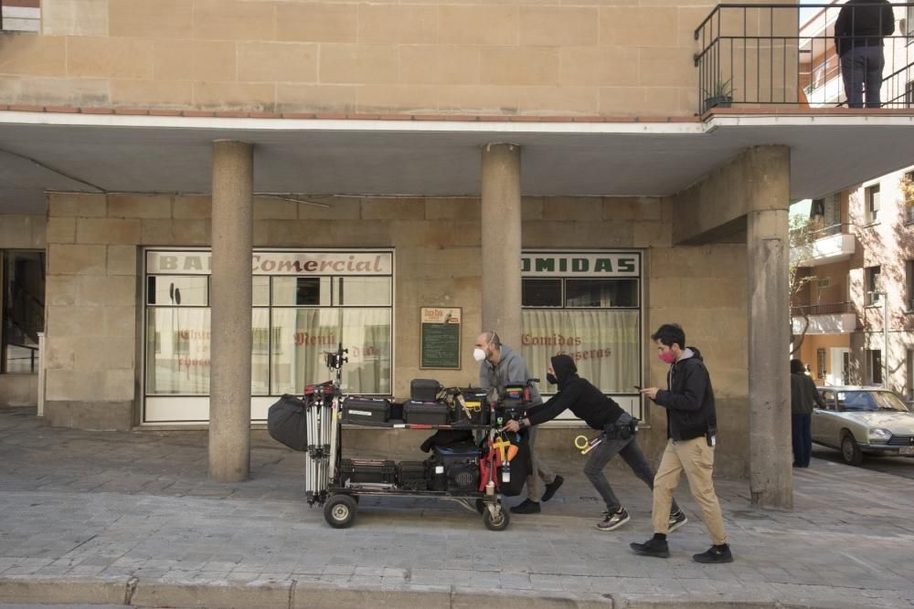 Rodatges «Las leyes de la frontera» a Manresa