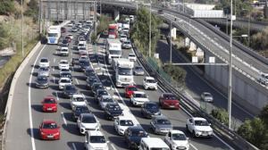 Diversos accidents compliquen l’operació tornada de Tots Sants