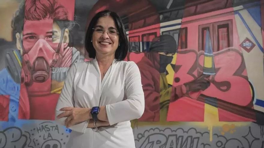 Carolina Darias: “Entiendo y respeto el derecho al descanso, pero eso no puede llevar a que en la ciudad no se haga nada”