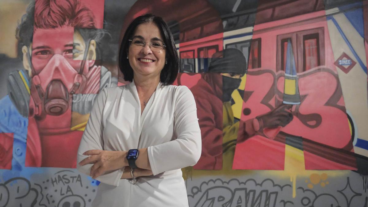 Carolina Darias: “Entiendo y respeto el derecho al descanso, pero eso no puede llevar a que en la ciudad no se haga nada”