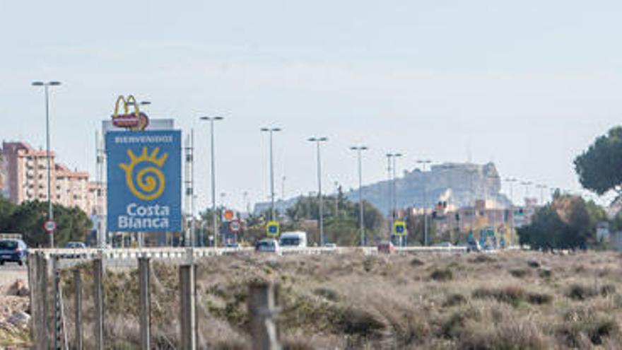 Terrenos donde se quiere instalar Ikea en Alicante