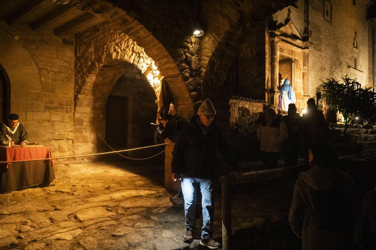 El Pessebre Vivent del Bages, a les Torres Fals, en imatges