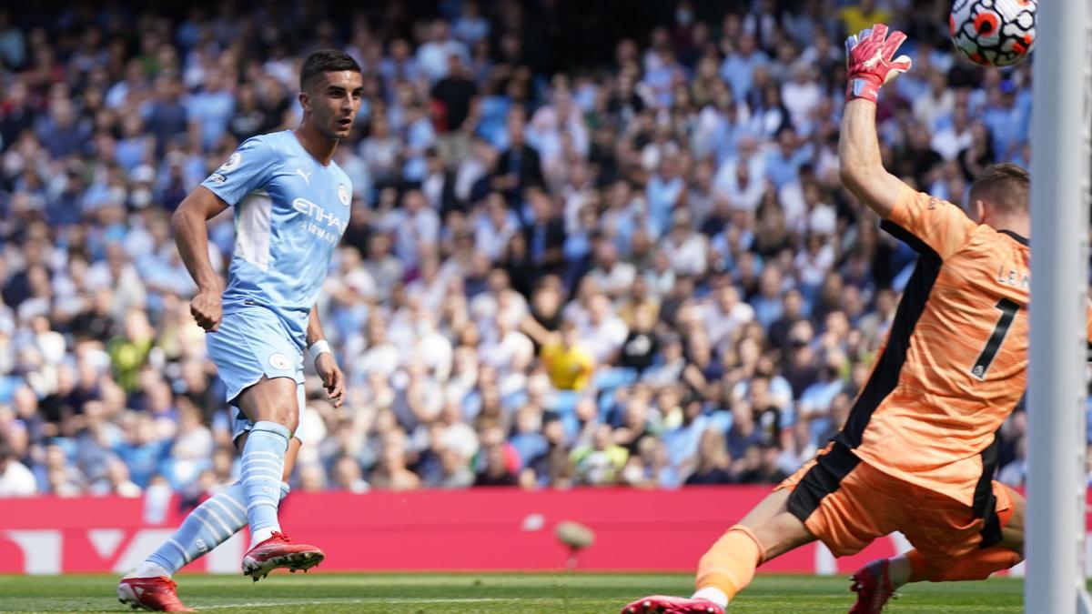 Las estadísticas goleadoras de Ferran Torres mejoraron en el Manchester City