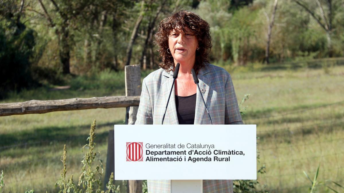 Teresa Jordà anuncia el &quot;Registre de terres&quot;, a Manresa.