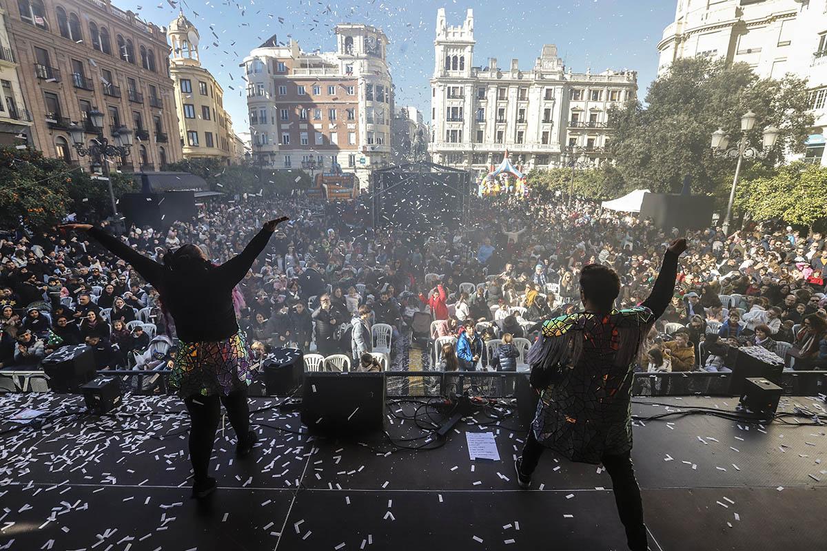 El fin de año infantil de las Tendillas, en imágenes