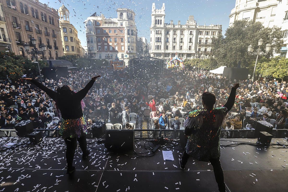El fin de año infantil de las Tendillas, en imágenes
