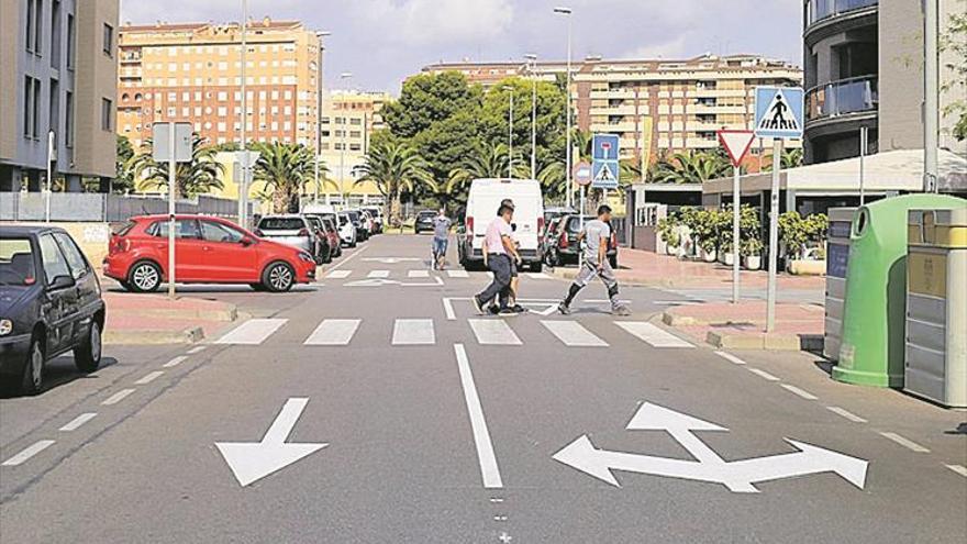 Agilizan el tráfico en Sensal al doblar el sentido de viales