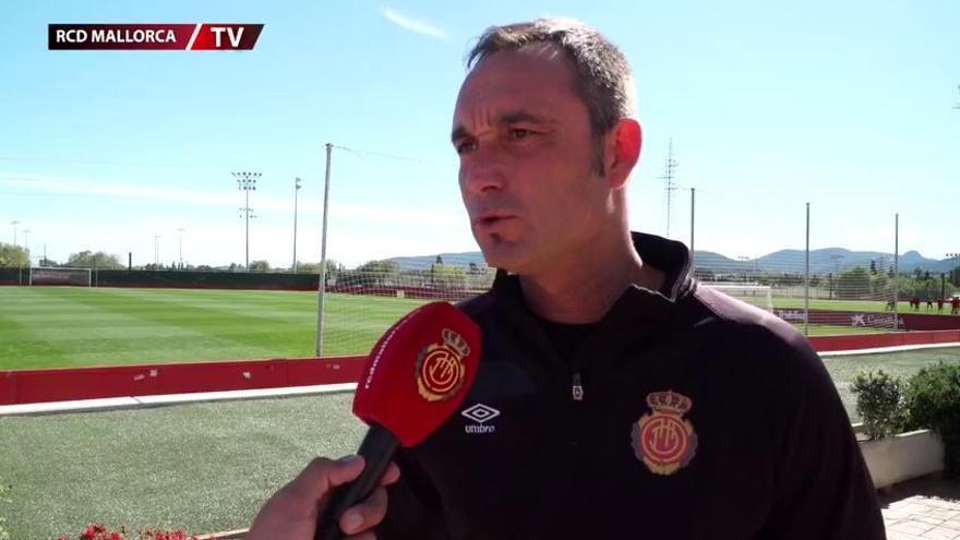 Javi Recio, director deportivo del Real Mallorca, valora el play-off de ascenso a Segunda