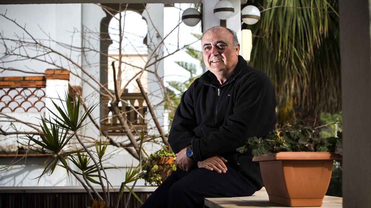 Juan Bautista Planelles, en su casa de Burriana.