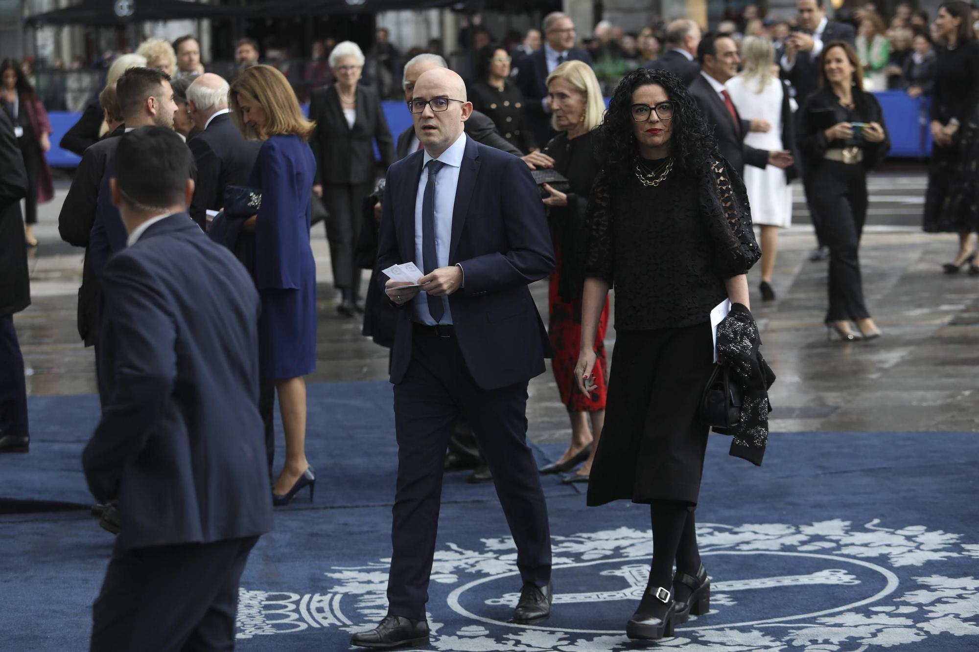 EN IMÁGENES: Así fue la alfombra azul de los Premios Princesa de Asturias 2023