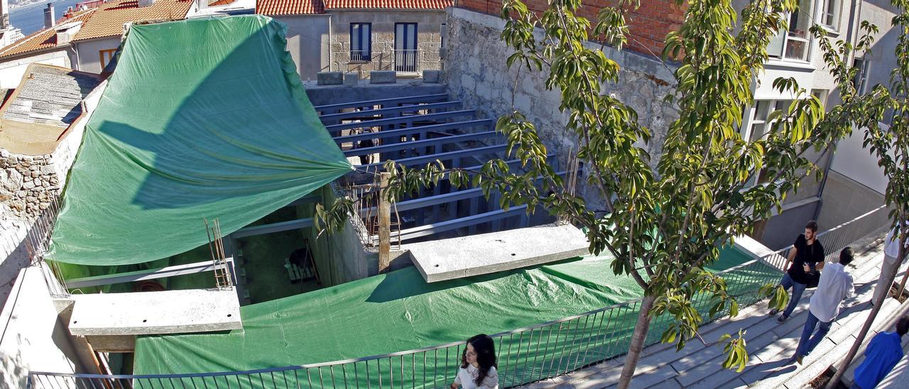 Rehabilitación de un edificio en Vigo
