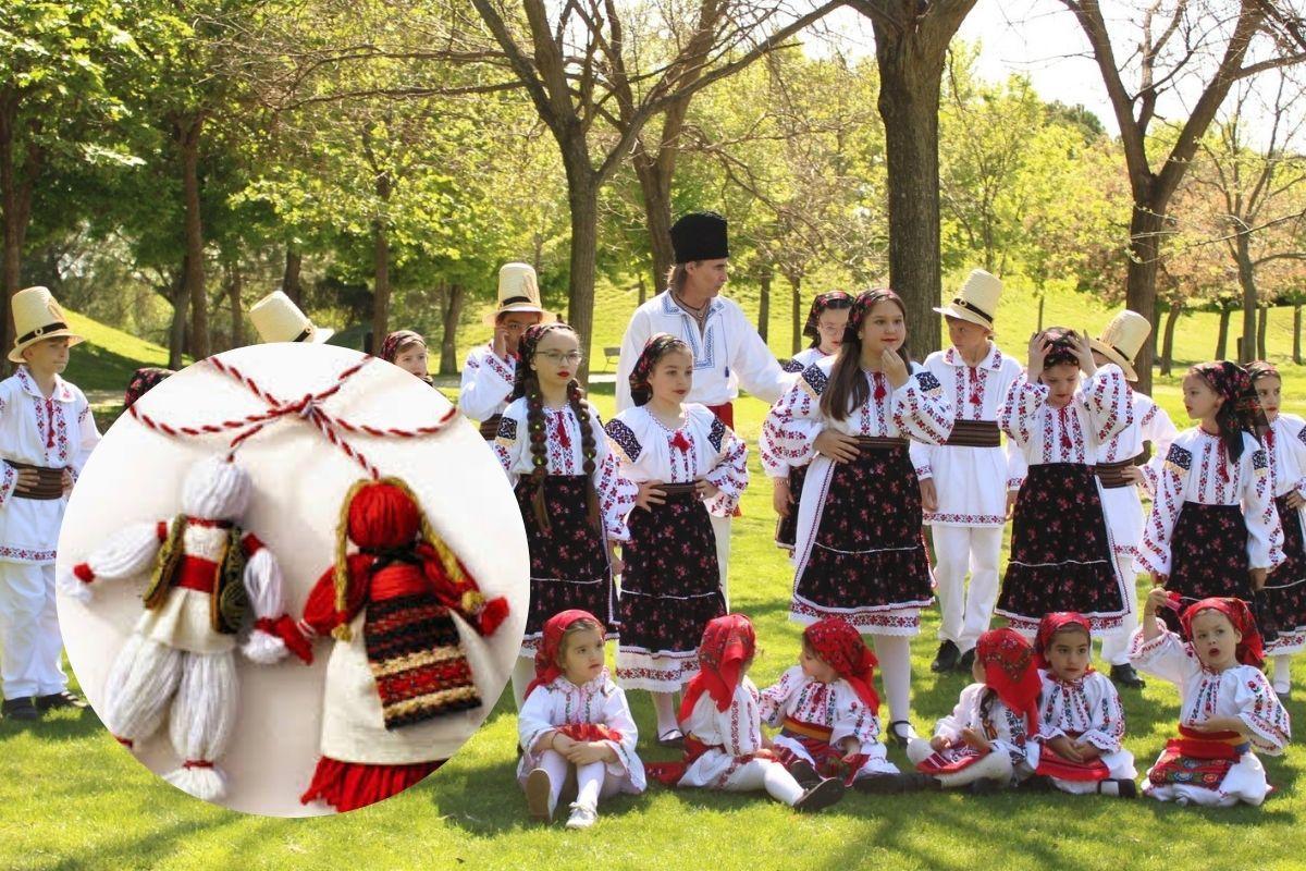 Así mantienen sus tradiciones los casi 4.000 rumanos de Móstoles con la fiesta de Mărțișor
