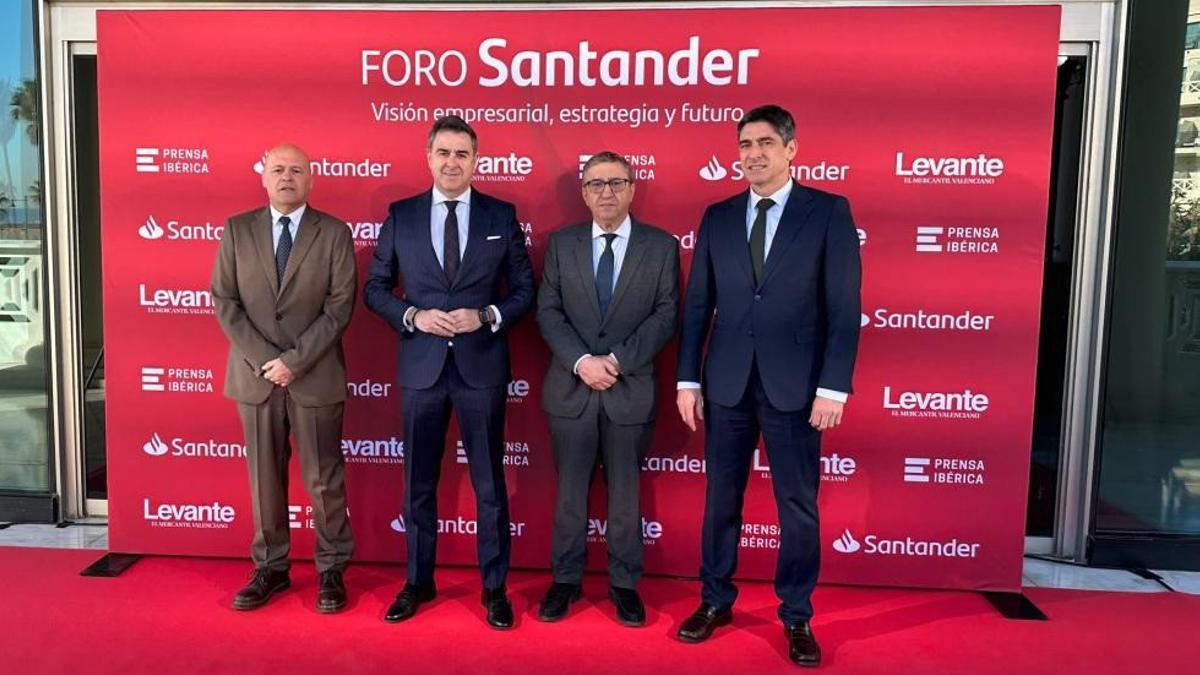 Joan Carles Martí, Javier Gallardo, José Antonio Rovira y Andrés Sánchez.