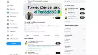 El torneo de fútbol alevín del Centenario de El Periódico Extremadura en Cáceres ya tiene perfil en X