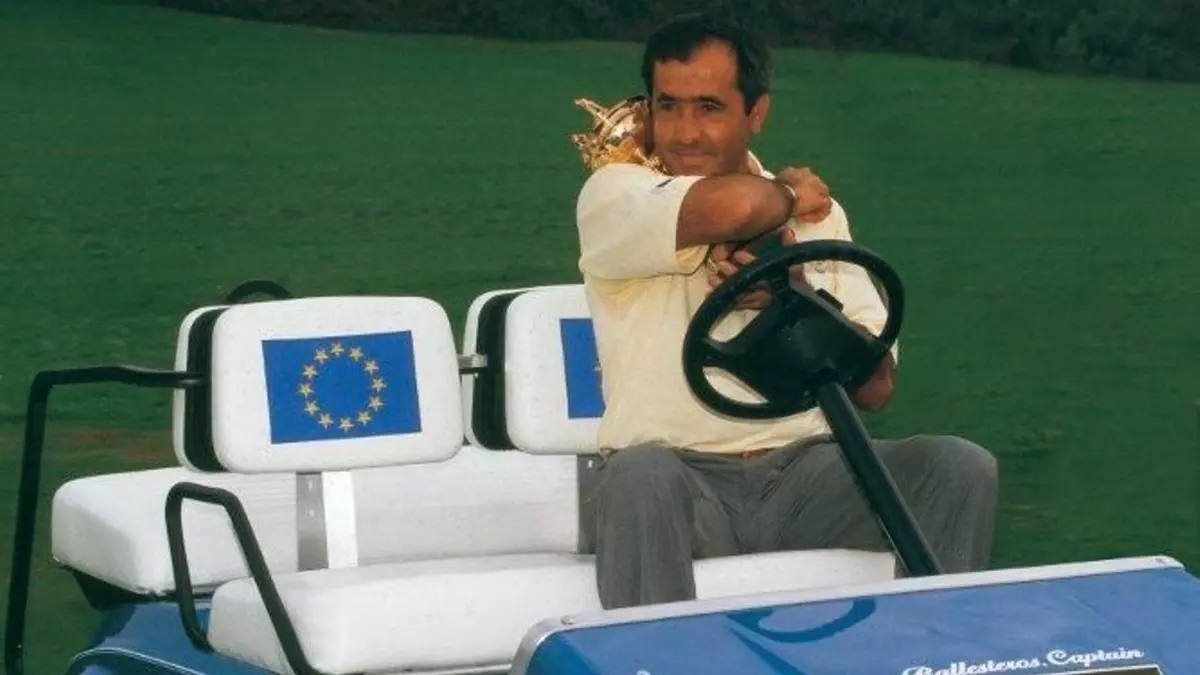 Seve Ballesteros, el gran valedor de la primera Ryder en España