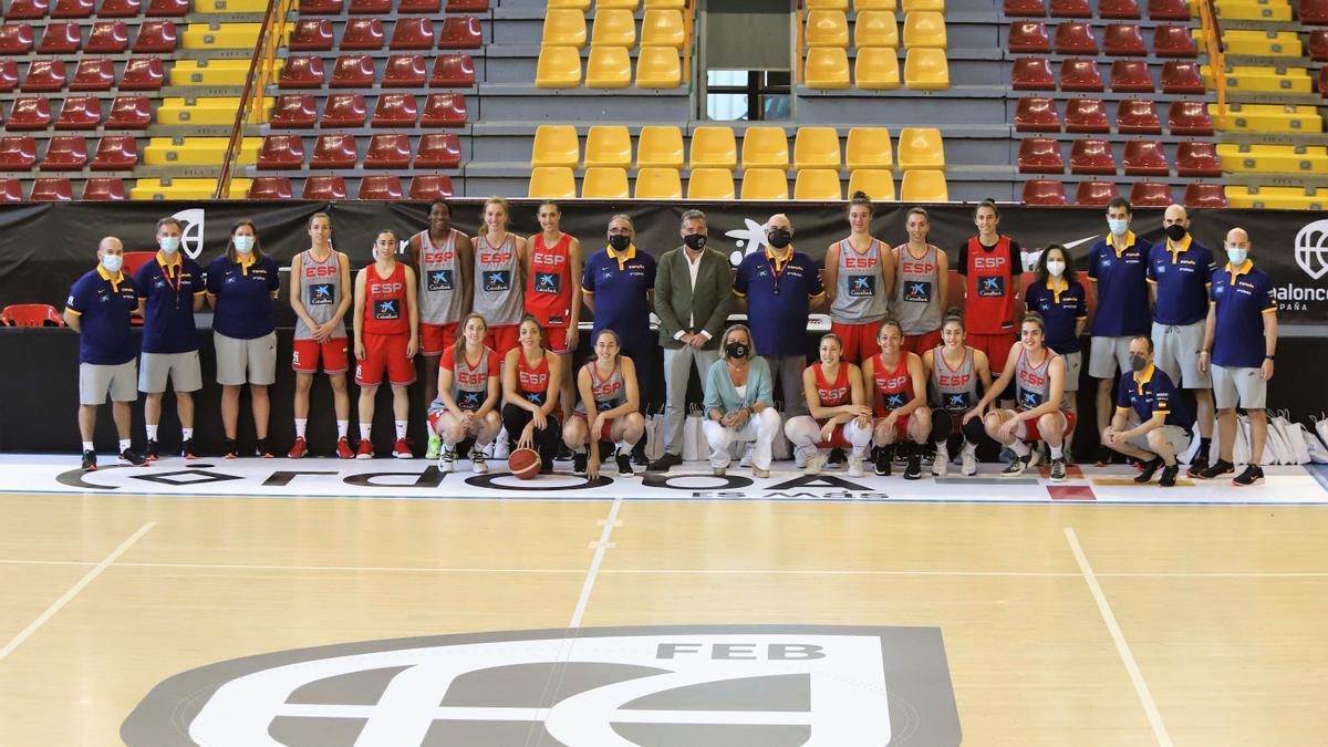 Segunda jornada de la selección española femenina de baloncesto en Córdoba