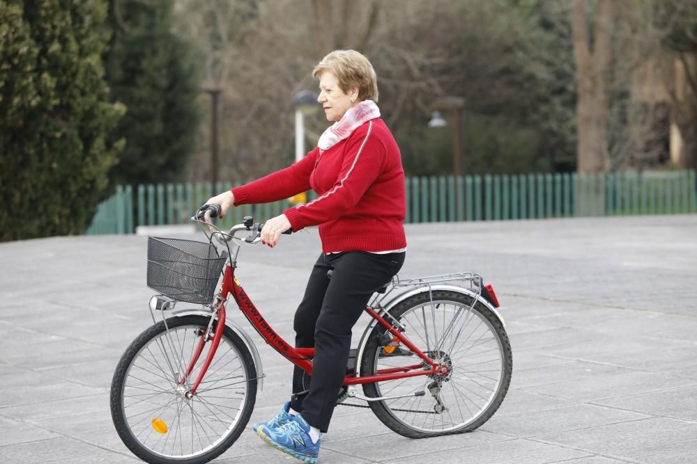 Así se aprende a volver a andar en bici