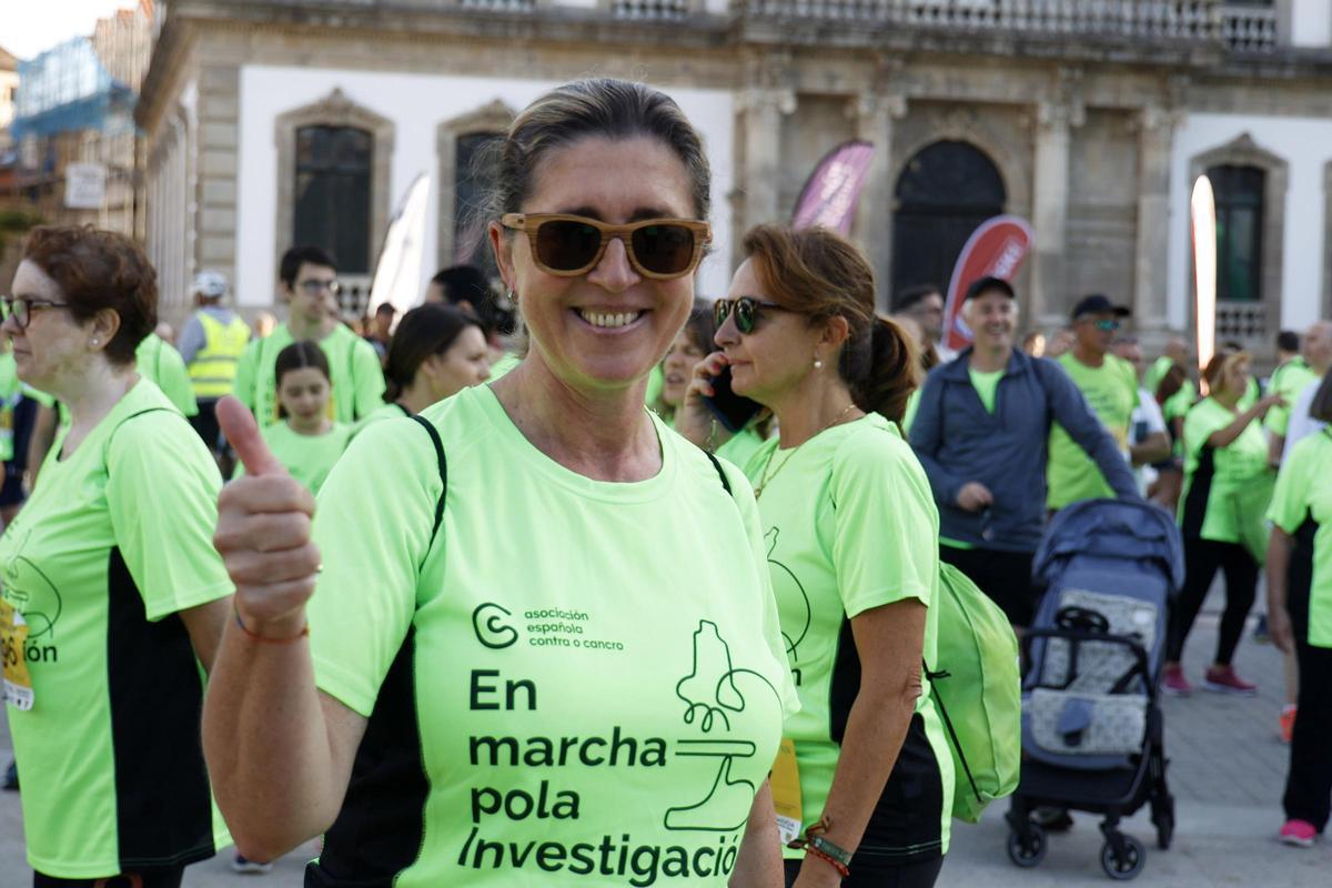 Rocío Torres, una de las participantes que incide en la gran labor social de la AECC.