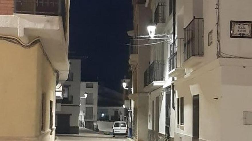 Las calles de Gaibiel ya tienen nueva iluminación.