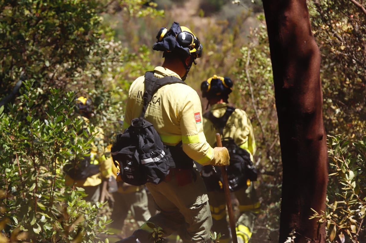 El Lagar de la Cruz, día uno tras el incendio