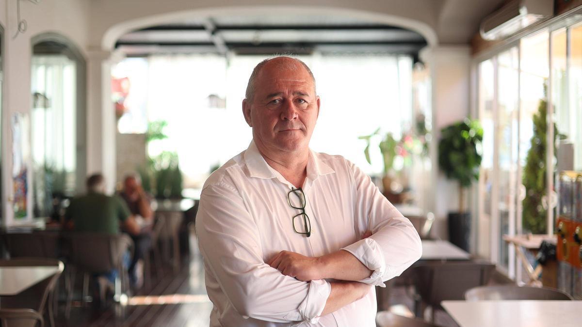 El director gerente de Abaqua, Emeterio Moles.