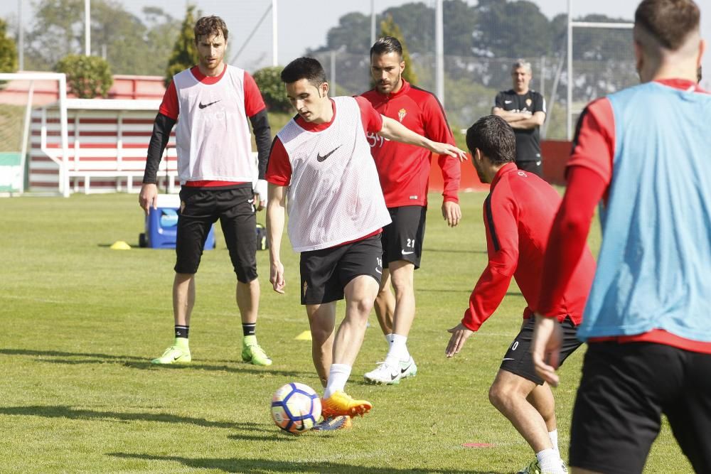 Galería entrenamiento Sporting