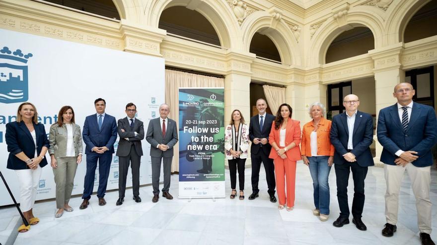 La presentación de los foros, este lunes en el Ayuntamiento de Málaga. | L. O.