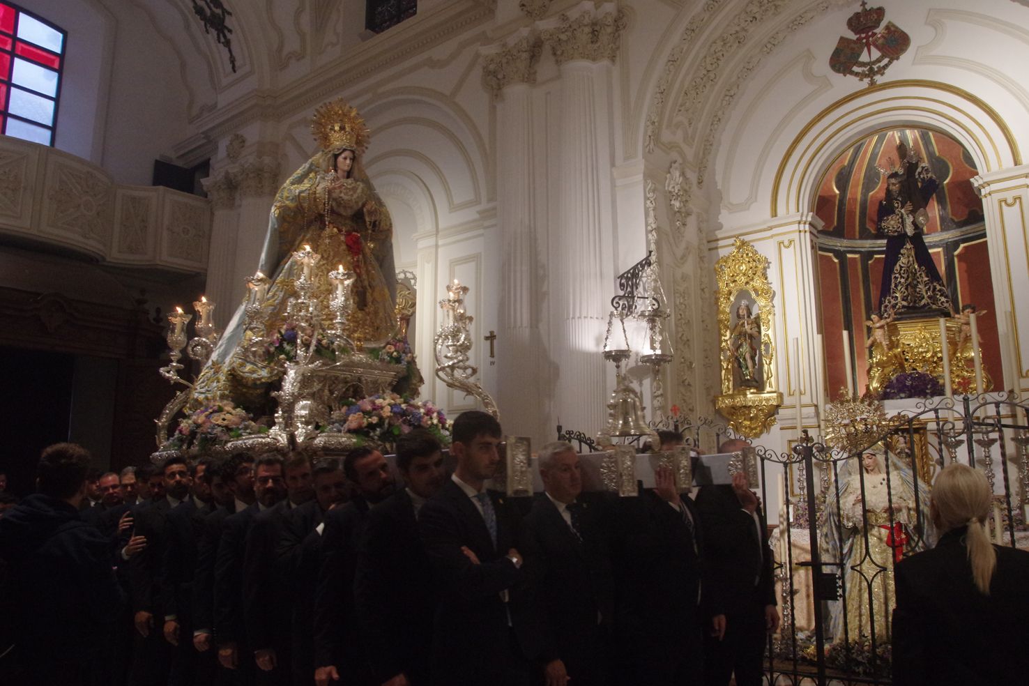 El rosario de la aurora de la Virgen del Rosario de la Sentencia, en imágenes