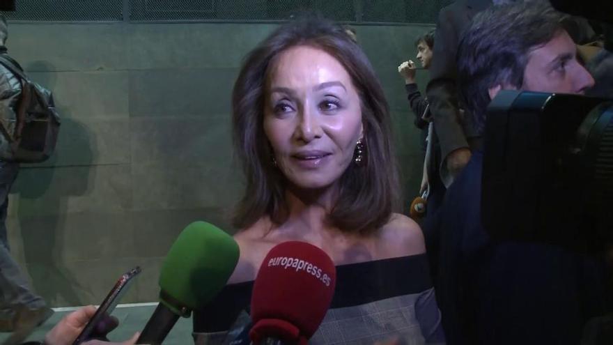 Isabel Preysler: "Es inútil cambiar a Tamara, ella es como es"