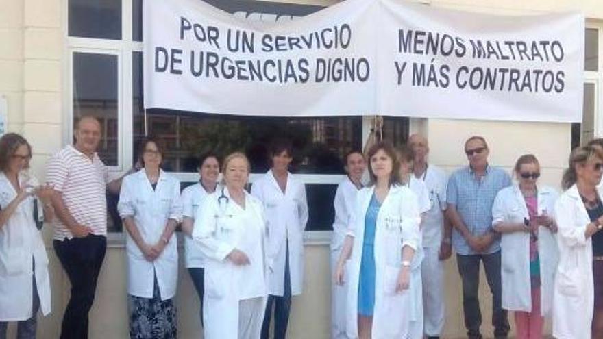 Médicos del servicio de urgencias.