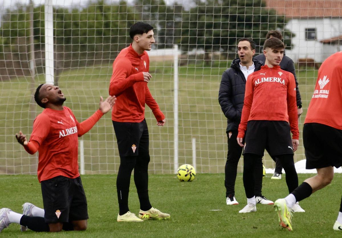 Entrenamiento Sporting