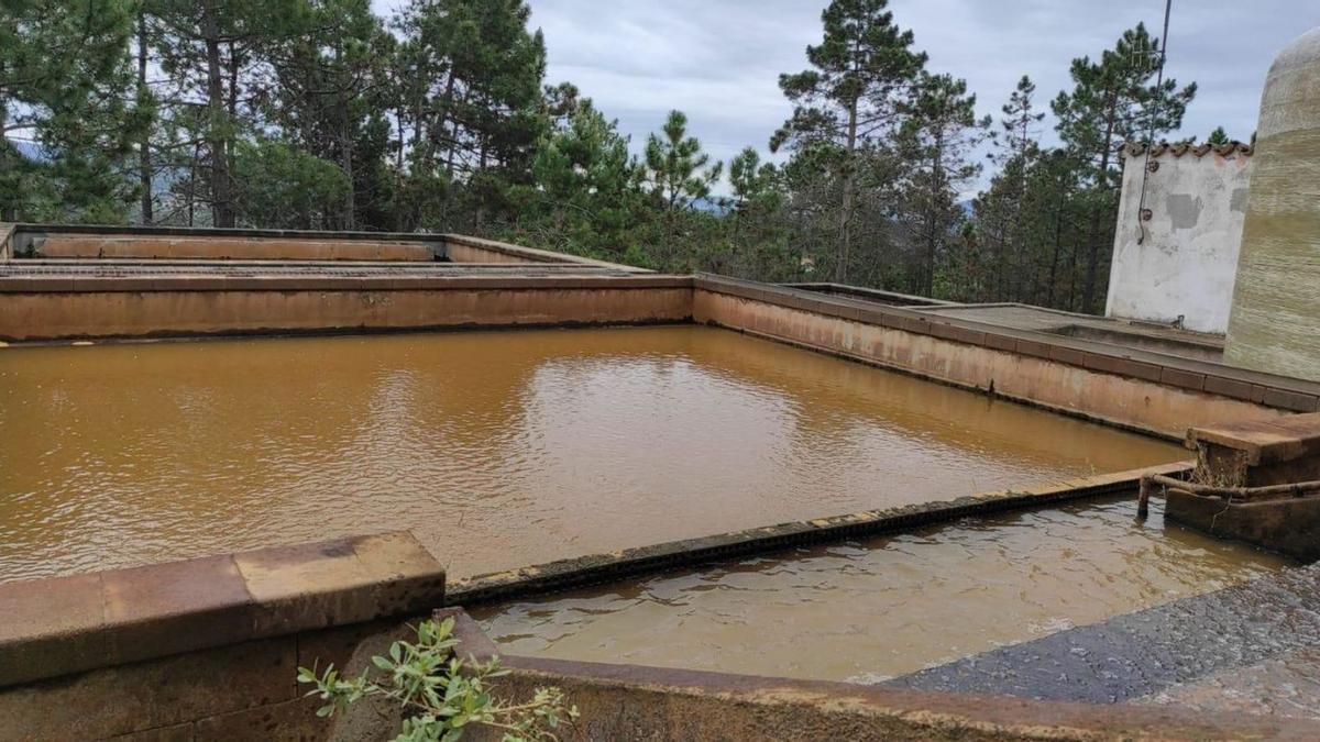 L’estació purificadora d’aigua de la ubranització Maçanet Residencial Park