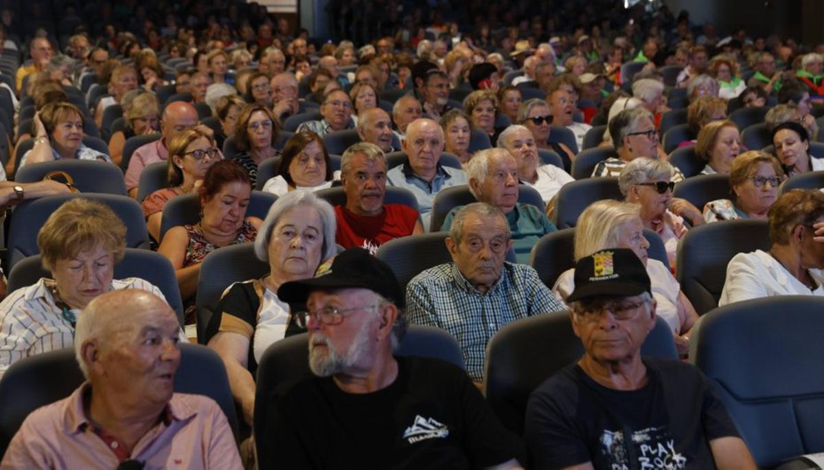 Público en el salón de actos del Palacio de Congresos.