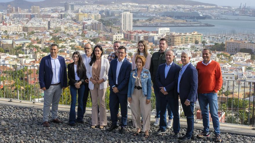 CC presenta su plancha al Parlamento por Gran Canaria como &quot;la única alternativa a Torres&quot;