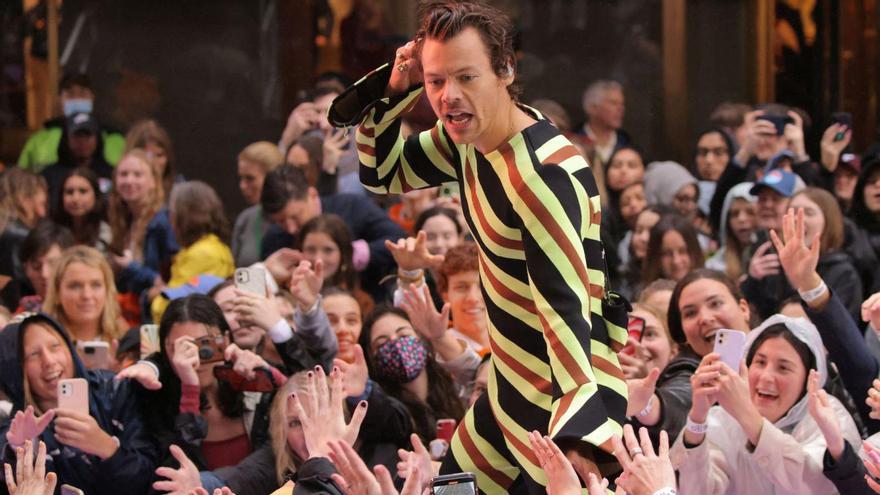 Harry Styles, durante una actuación para televisión, el pasado año en Nueva York.