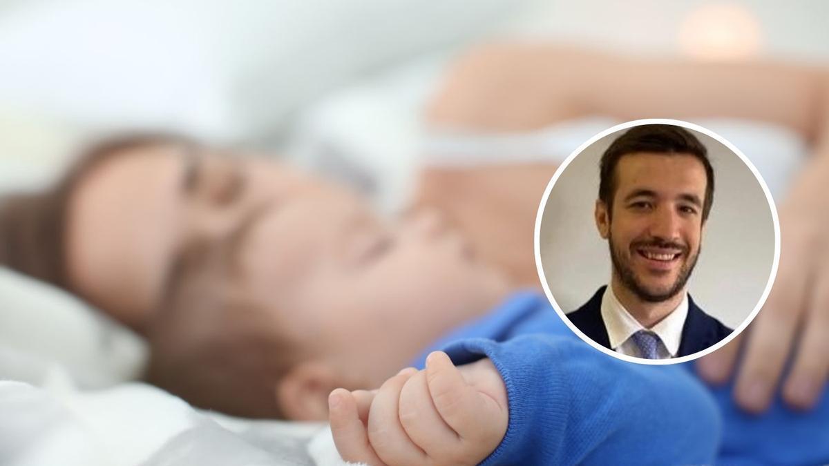 Padres y abuelos con carritos de bebé y niños