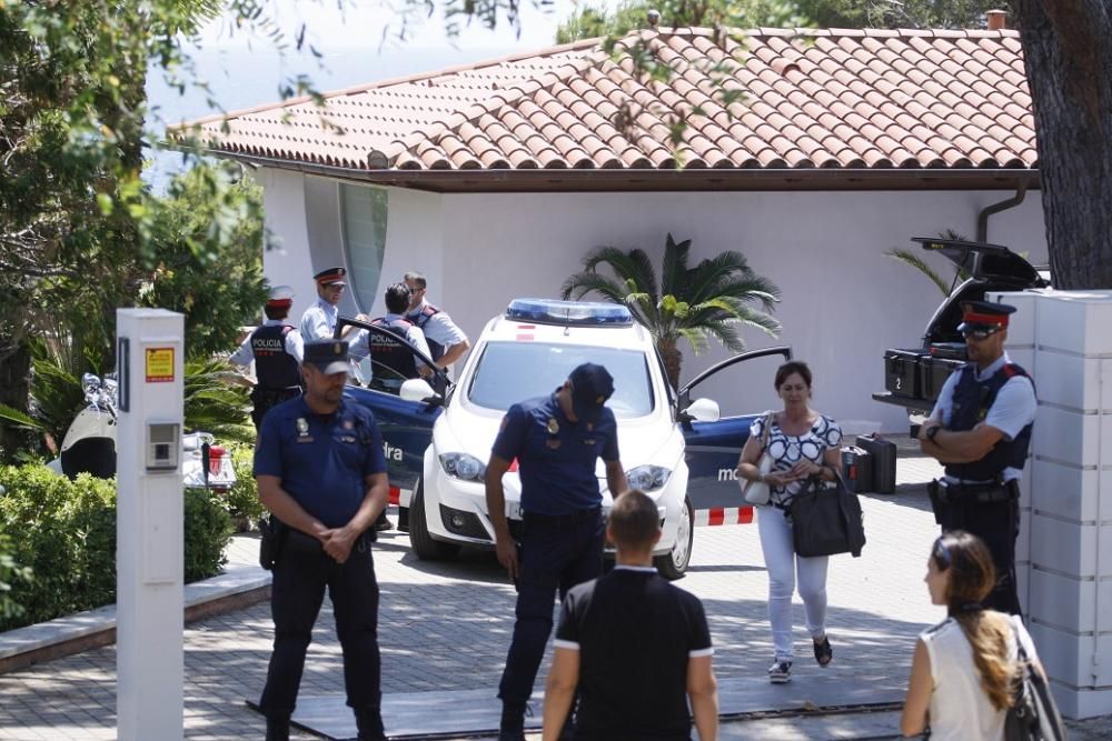 Escorcollen una casa de s''Agaró en una operació contra el blanqueig de capitals