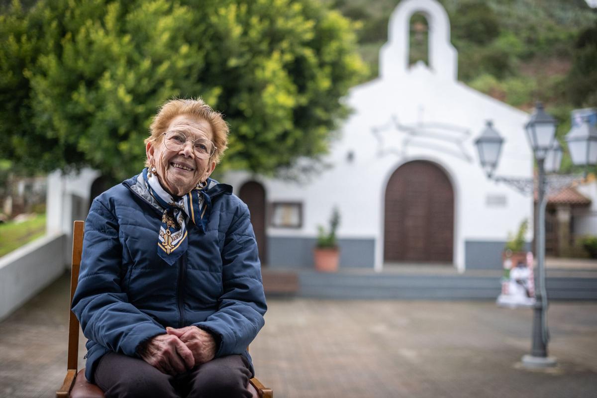 Así es la vida en Las Portelas, localidad de Buenavista del Norte con apenas unos pocos habitantes.