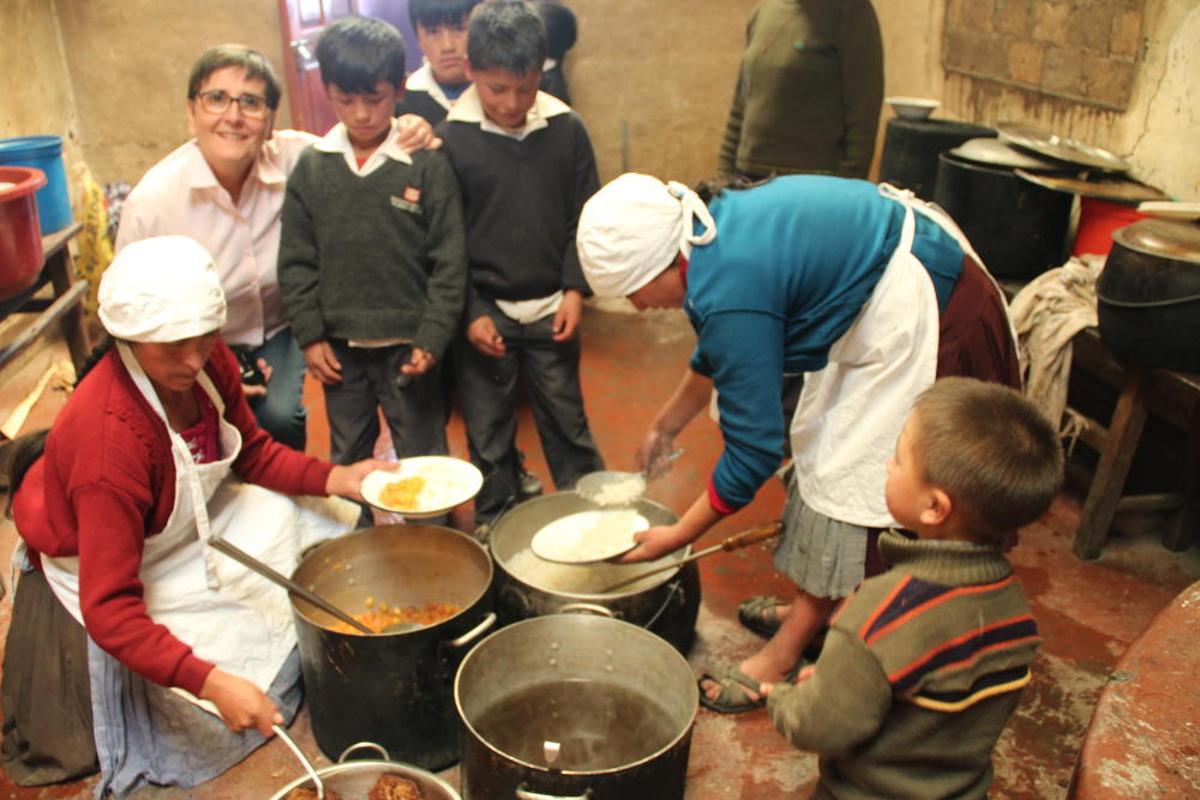 El trabajo de la ONG viguesa Aulas abiertas en Perú