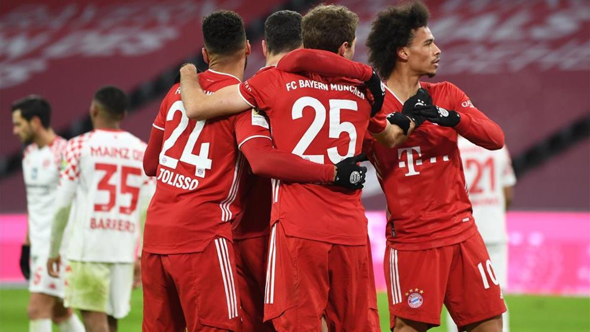 El Bayern salvó los muebles con una gran segunda mitad