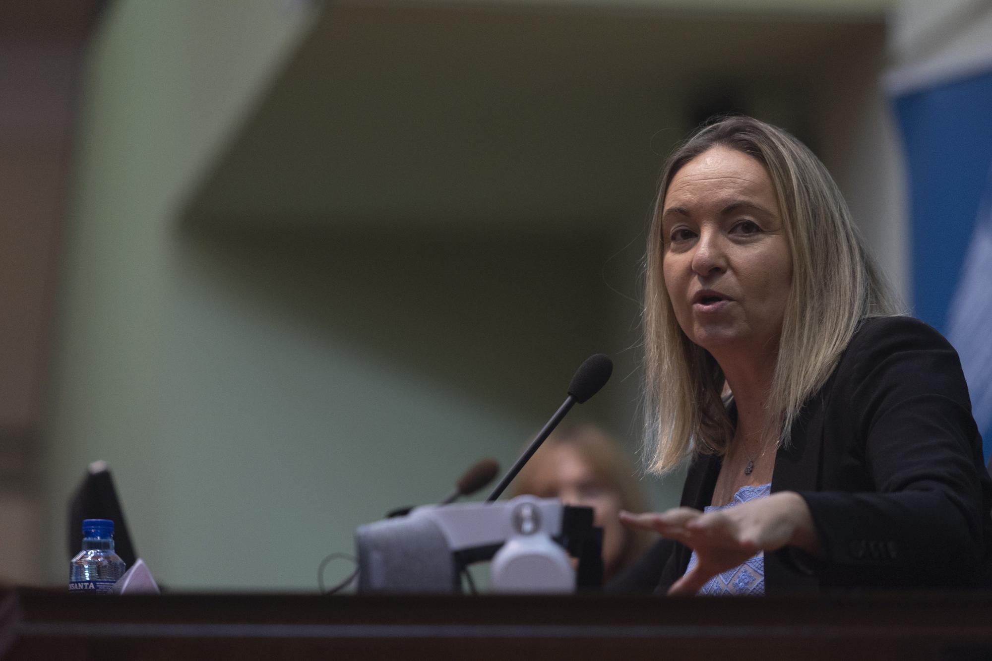 Clausura de "La Asturias que funciona", junto a Soraya del Portillo, creadora de la app "Chiara"