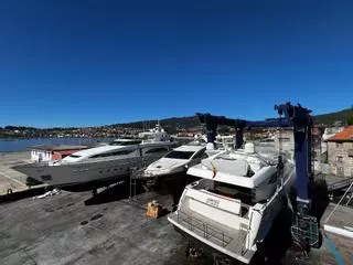 Aforo completo en la marina de Meira