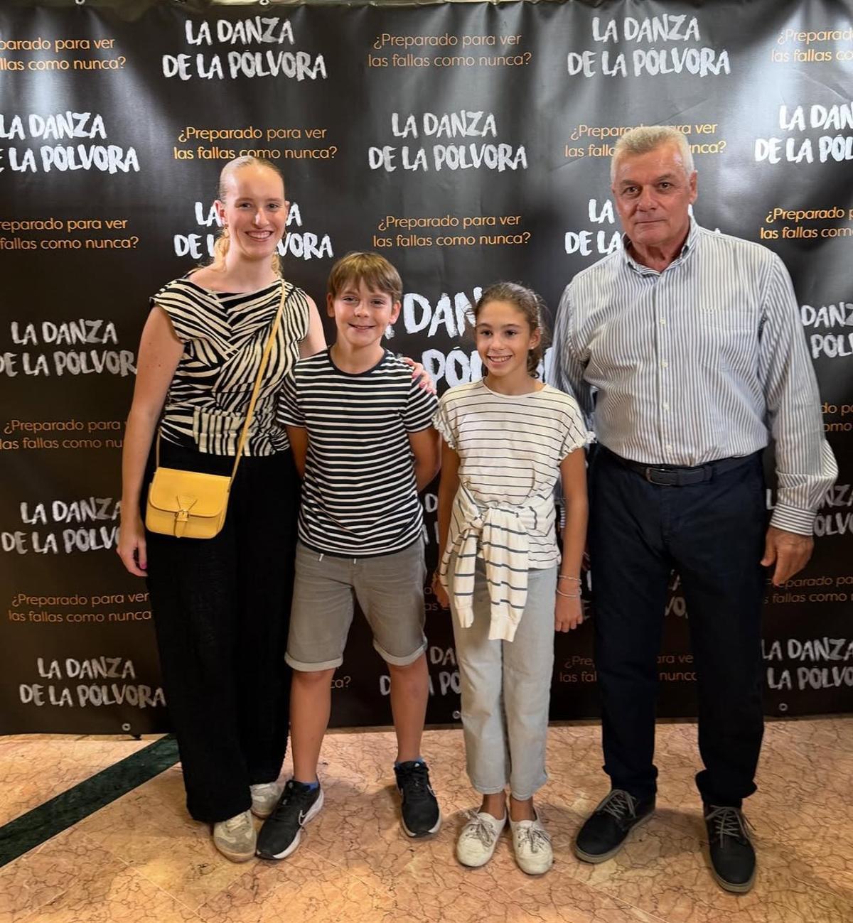 El cuadro de honor 2026, en el estreno de la obra.