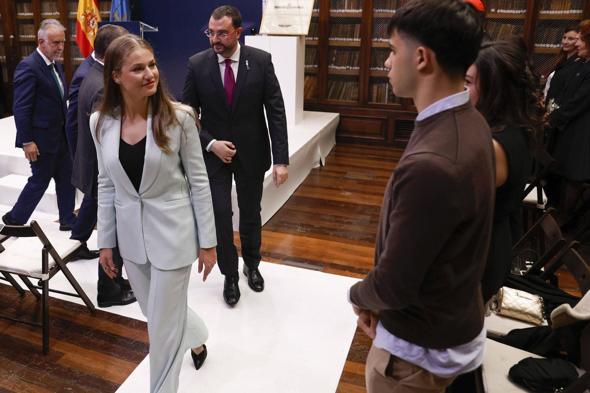 La Princesa Leonor recibe la Medalla de Asturias y el título de Alcaldesa Honoraria de Oviedo.