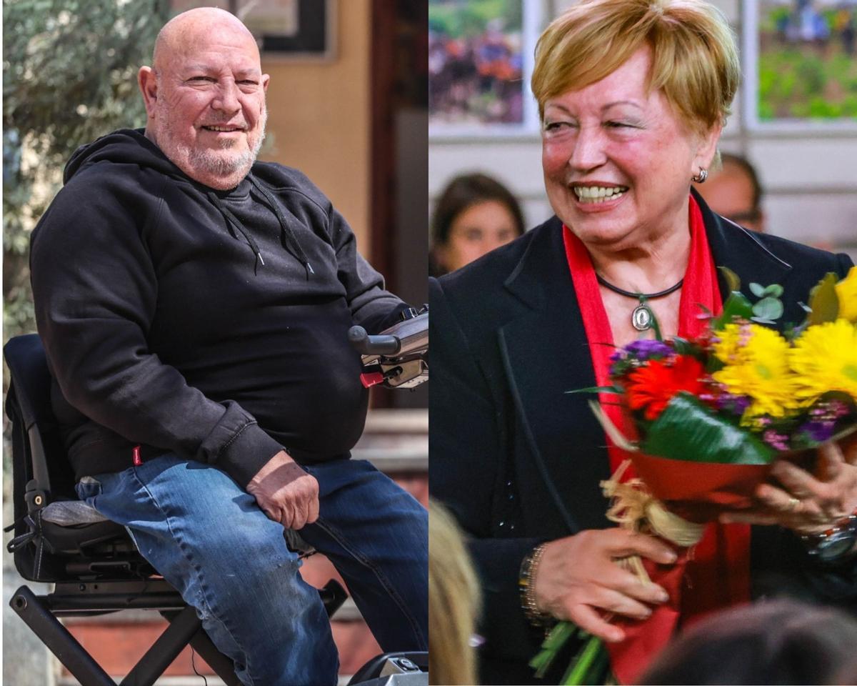 Andrés Molina Giménez y Mari Carmen Segura Almodóvar, nuevos Hijos Predilectos de Elda.