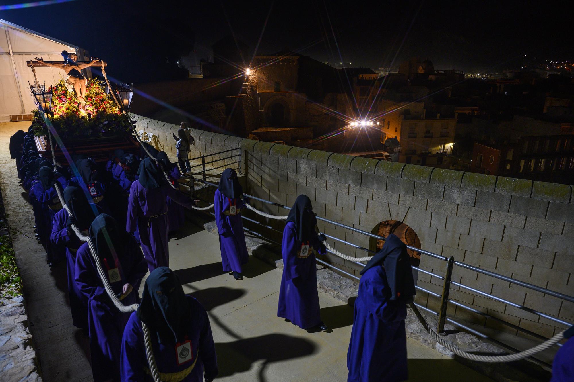 Viacrucis penitencial del Cristo del Socorro en Cartagena