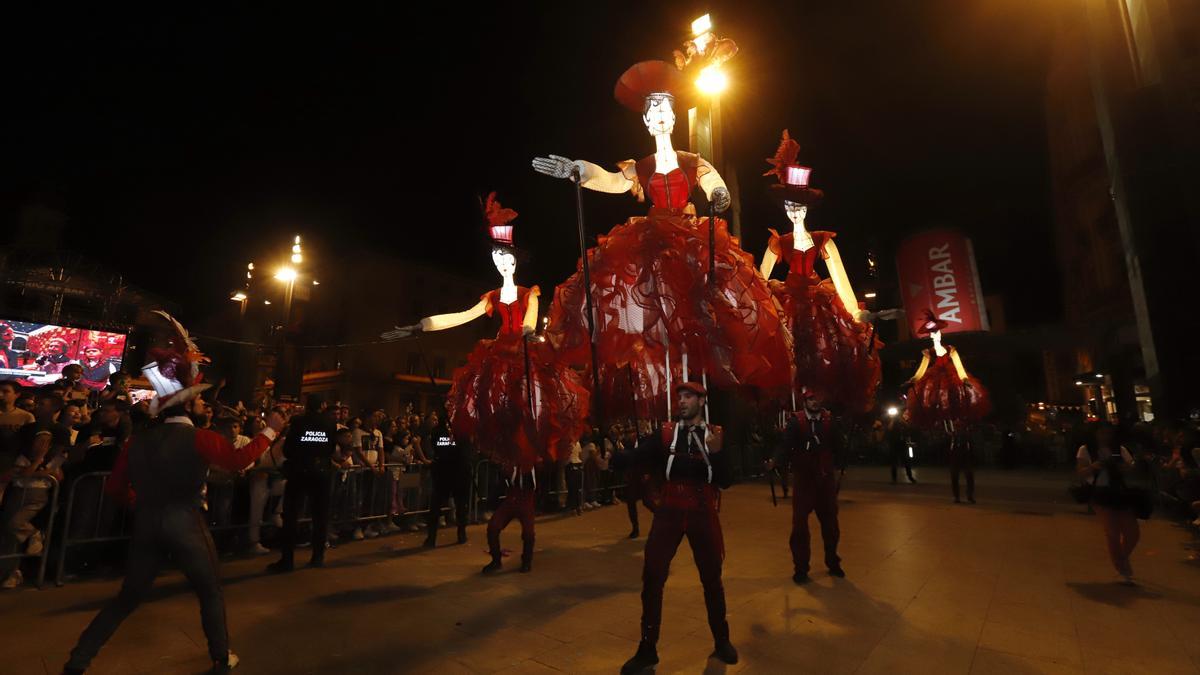 El desfile del pregón del Pilar de 2022, una muestra del gran talento aragonés.