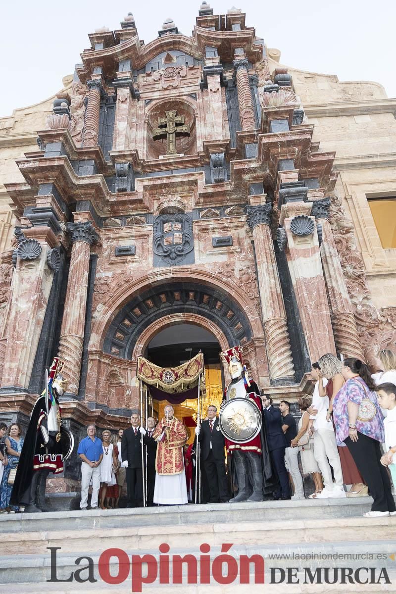 Así se ha vivido en Caravaca la clausura del Quinario de la Vera Cruz