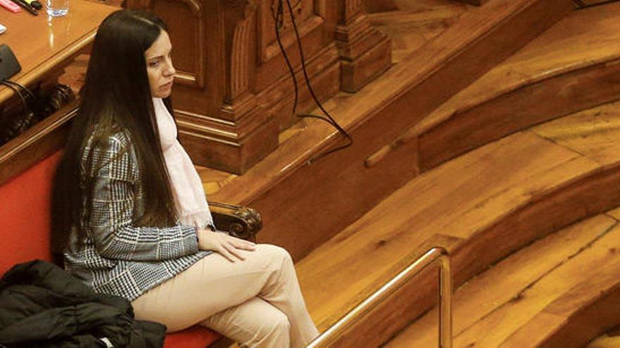 Rosa Peral durante el juicio.