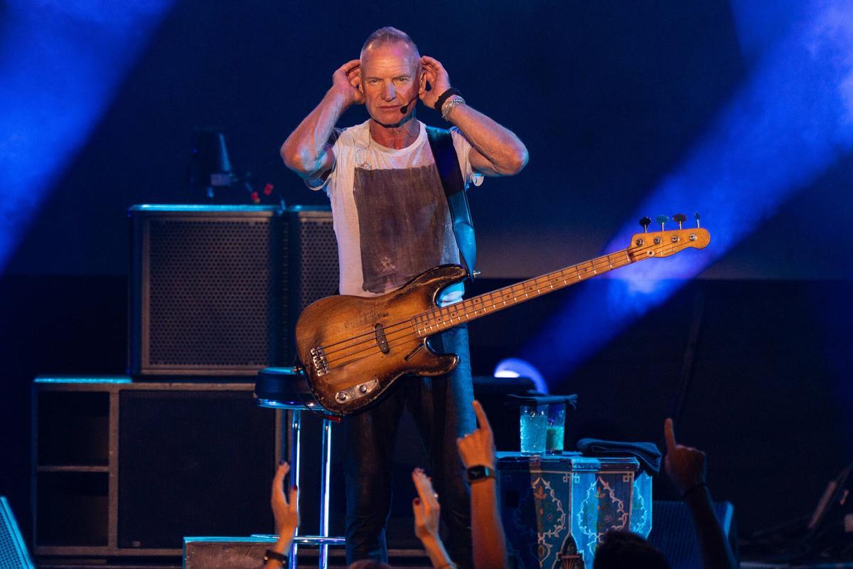 Concierto de Sting en Les Nits d'Occident celebrado en los jardenes del Palau de Pedralbes Concierto de Sting en Les Nits d'Occident celebrado en los jardenes del Palau de Pedralbes